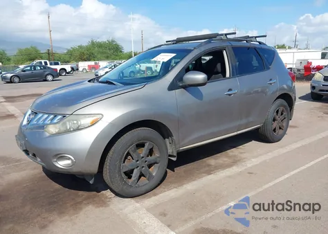 2010 Nissan Murano Sl из США, поврежденный, VIN JN8AZ1MU1AW015946